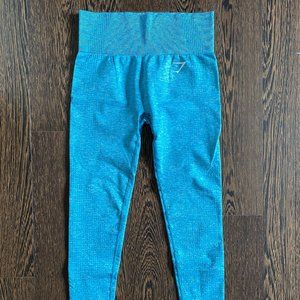 Gymshark Small Blue Seamless Tights